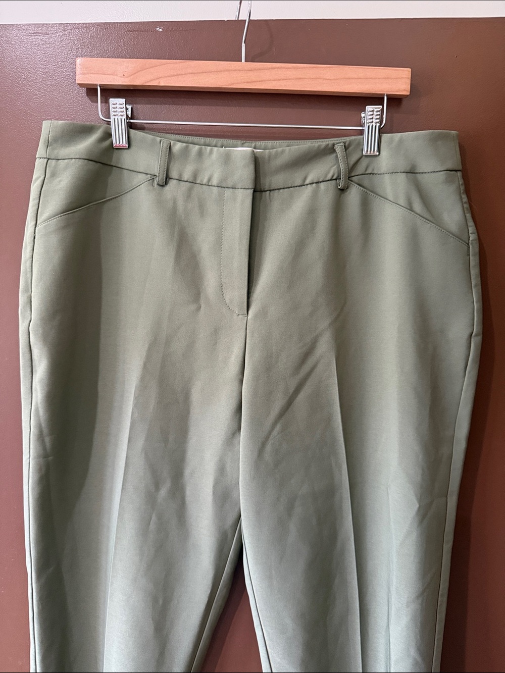 Nanette Lepore Green Trouser Pants - Picture 2 of 9